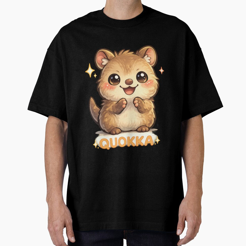 Quokka Kawaii Sticker (Cute Happy Quokka Character) by jgvisualarts