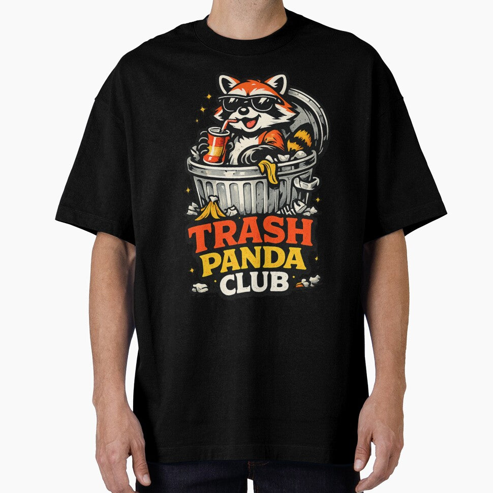 Trash Panda Club – Cool Raccoon Streetwear by ArtisticHeart21