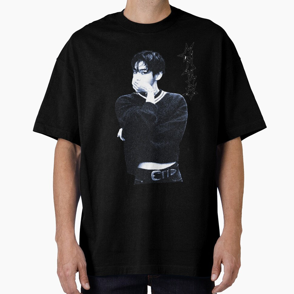 BTS TAEHYUNG BLUE Y2K DESIGN by 13e34o