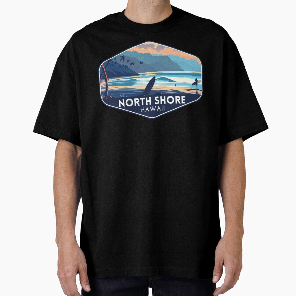 North Shore Hawaii Travel Art by electricninja