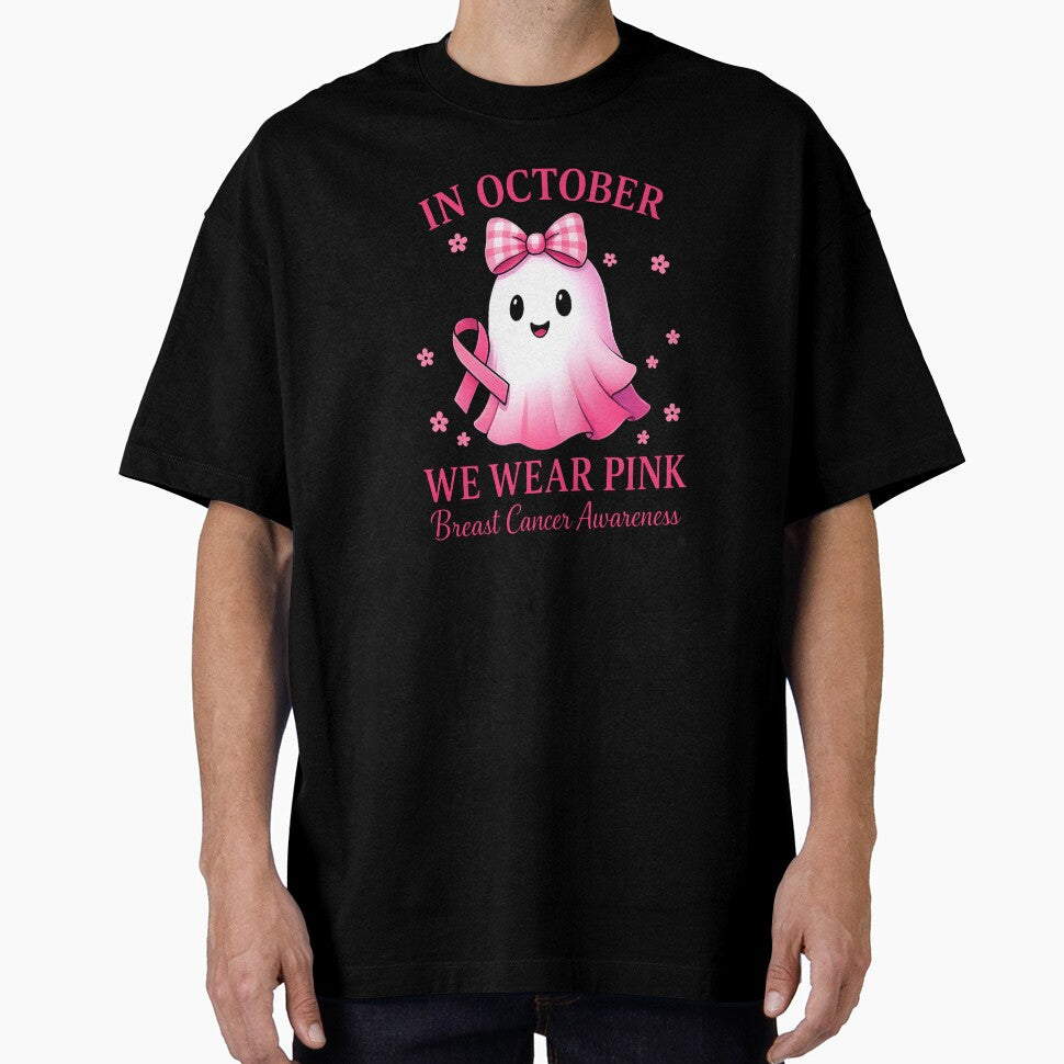 In October We Wear Pink Breast Cancer Awareness by TalalosART
