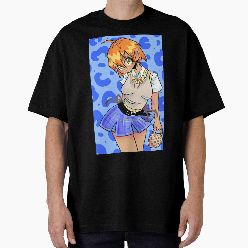 Y2k anime leopard print by gross-girl99