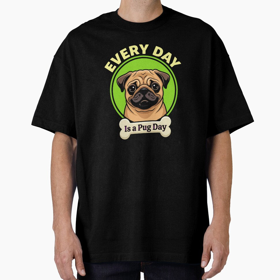 Forever Dog Day Oversized T-Shirt by Juvestore24
