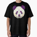 Panda Head Triangle by Fairyjam