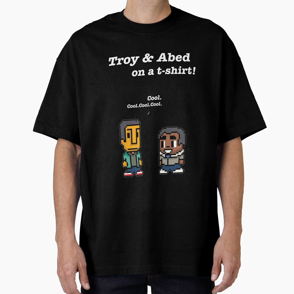 Troy and Abed · Community · TV show - black by Uwaki
