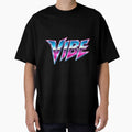 VIBE Retro Neon 80s Vaporwave Aesthetic by Kevin Shearer