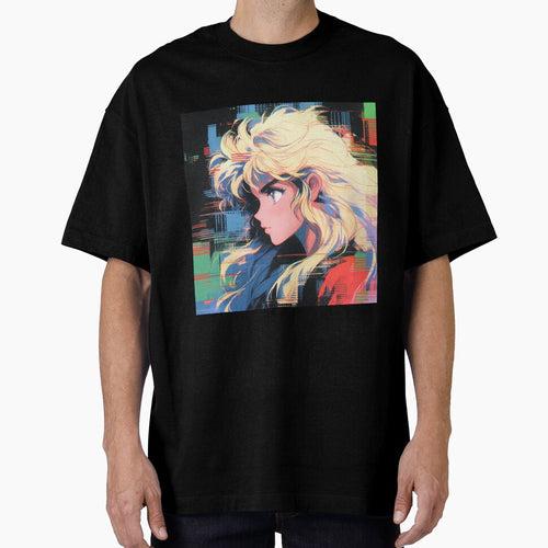 90s Anime Girl by AxeWave