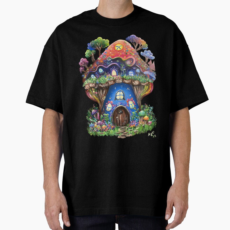Fairytale Mushroom House by Aquabunart