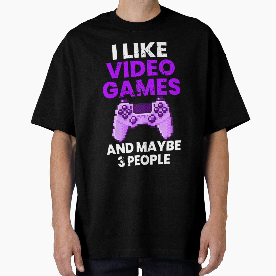 I Like Videogames and Maybe 3 People by FNStuff