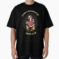 Over Caffeinated Mom's Club T-Shirt | Funny Coffee Mom Tee by WeRise Design Studios