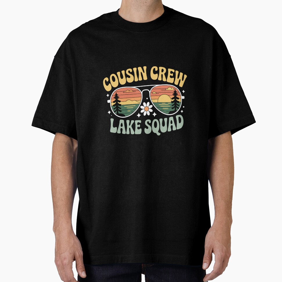 Cousin Crew Lake Squad Family Vacation Retro by NewArtWave