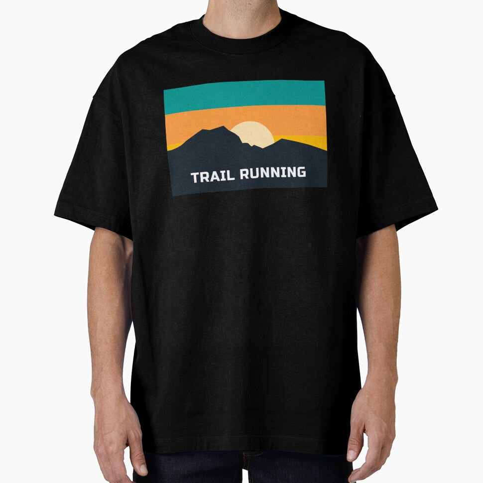 Teal Trail Running by Terra Track Art