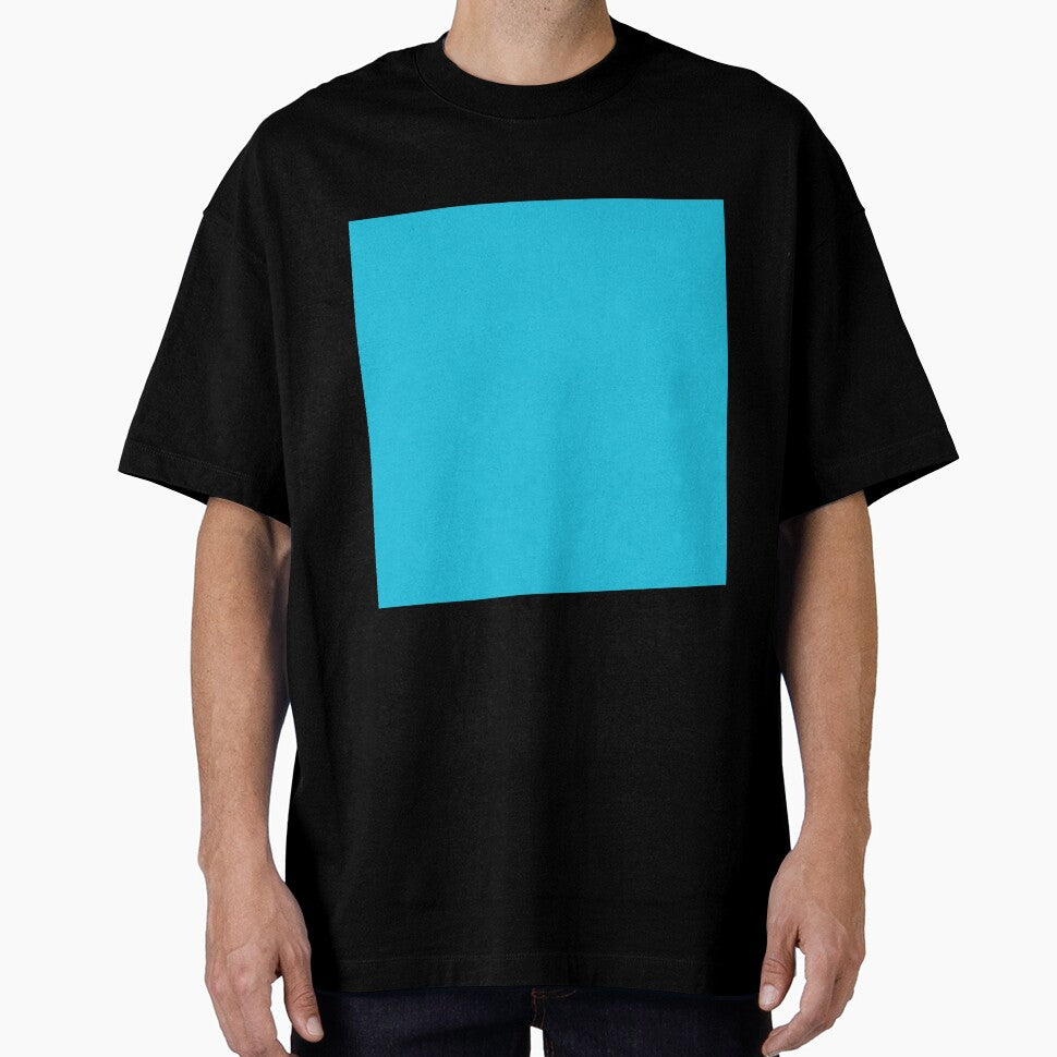 Plain Solid Color Cyan Blue 1 by mimihuang creations