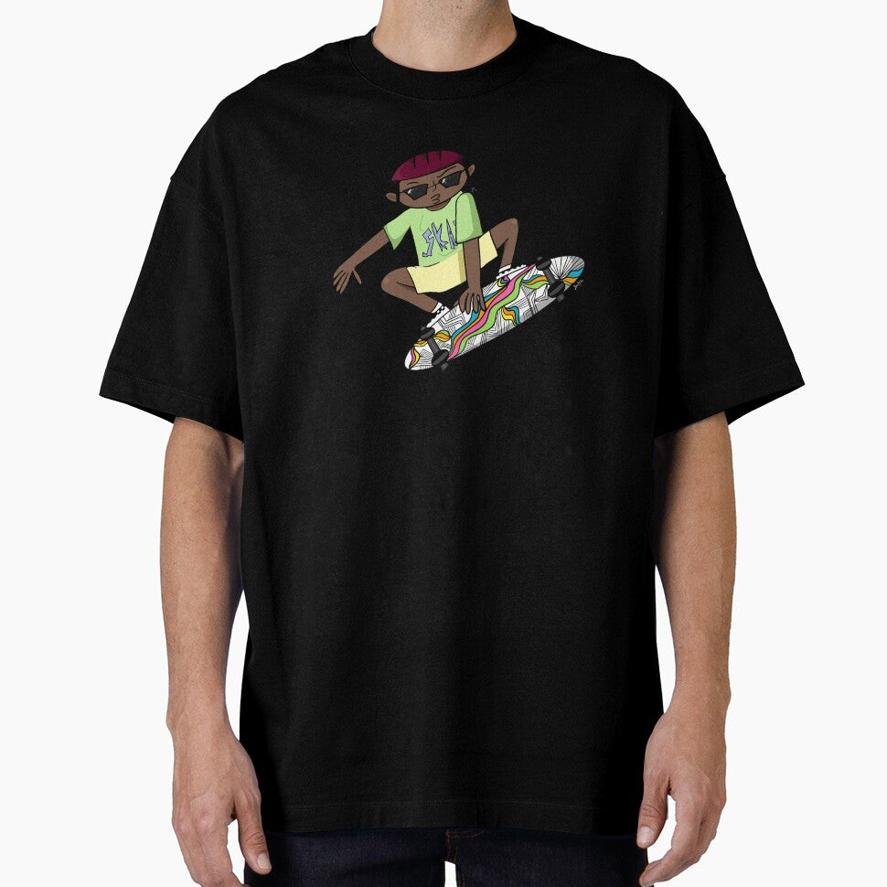 Skater Boy Cartoon by sydneymcc