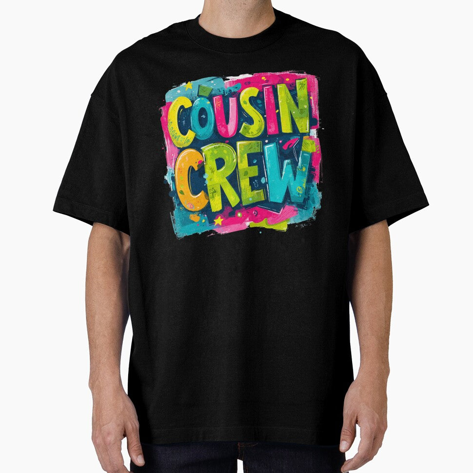 Cousin Crew Colorful Graffiti T-Shirt – Family Matching Tee Essential T-Shirt by Happy'CLICK'