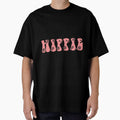hippie flower font in pink by shop-rosie