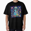 Neon Psychedelic Alien Love Cosmic Roots by zzz888