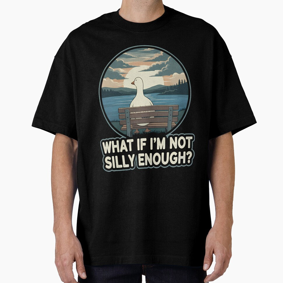 What If I'm Not Silly Enough Goose Sunset Funny by k3rstman1