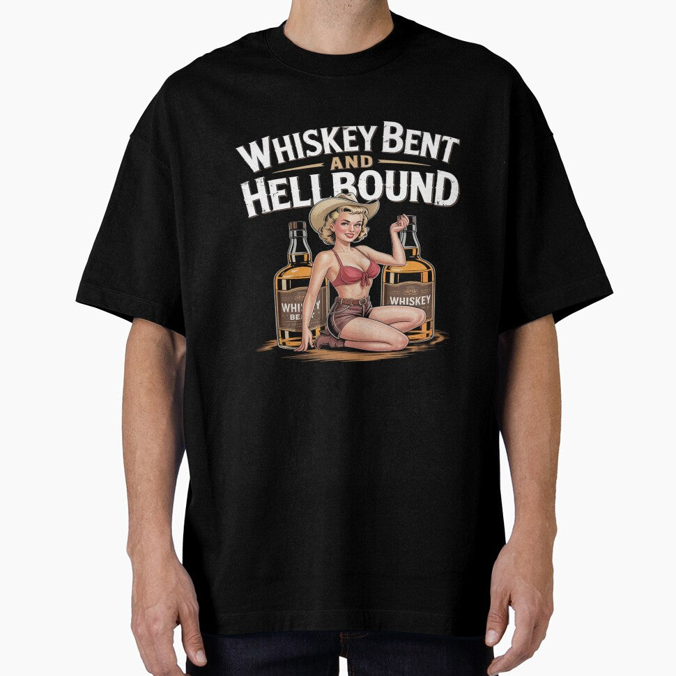 Whiskey Bent And Hellbound Sexy Cowgirl Whiskey Cute by countntenov