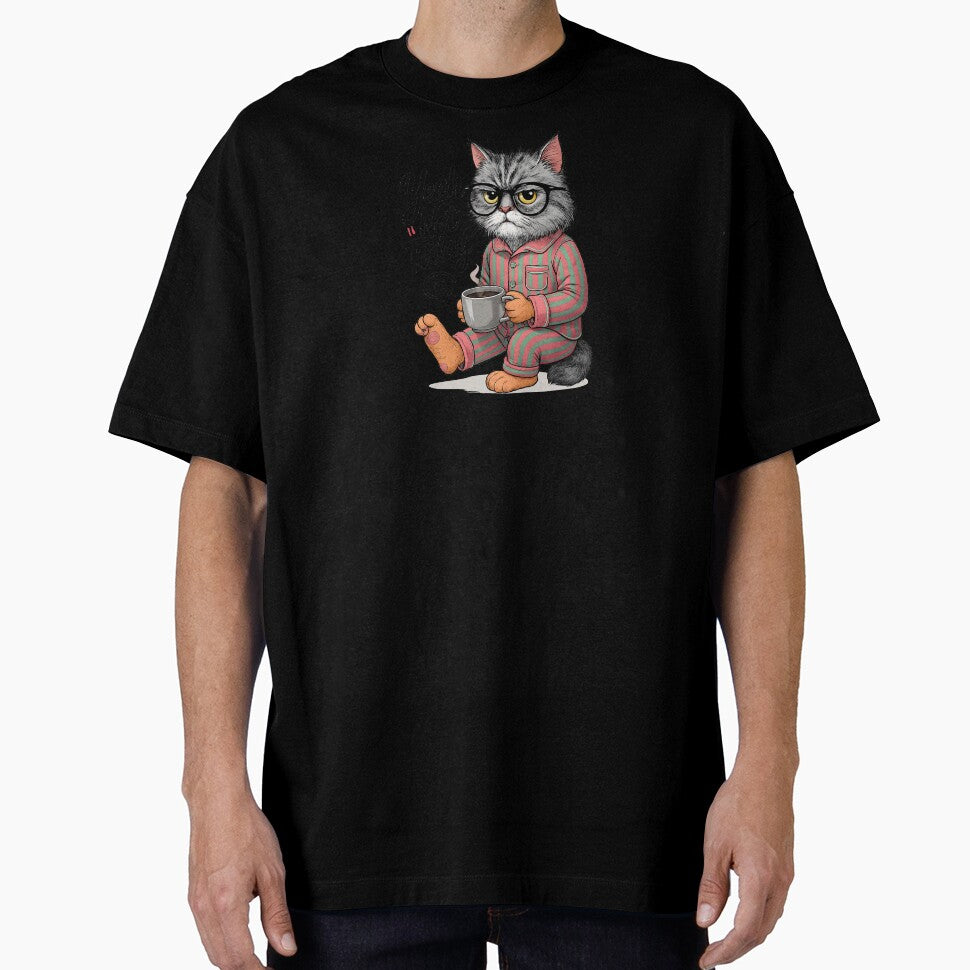 Yeah Not Today Graceful Cats in Motion Gifts for Cat Lover by MalwasBasket