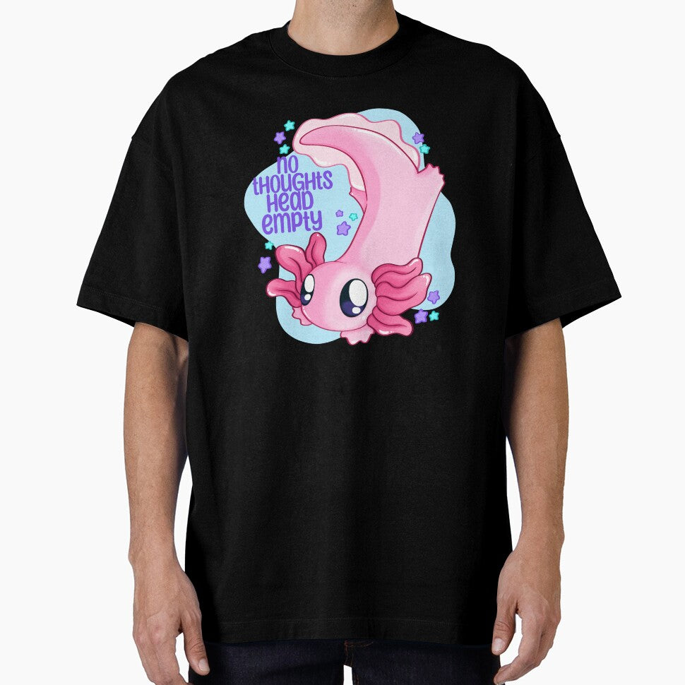 No thoughts head empty axolotl by squishyenby