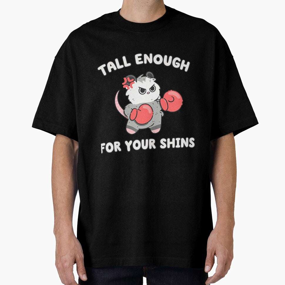 Tall Enough For Your Shins, Funny Possum Meme Graphic, Sarcastic Gift by faridman