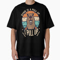 ok i pull up Capybara T-shirt  Chill Vibes Tee Relaxation T-shirt by Vnosdesign