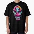 Creepy Gothic Girl Sticker by rajdigitalarts