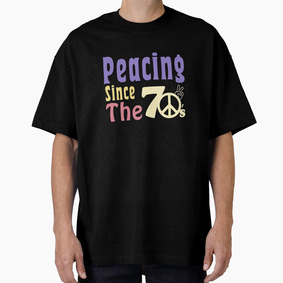 Peacing Since The 70's Colorful by MinimalSketches