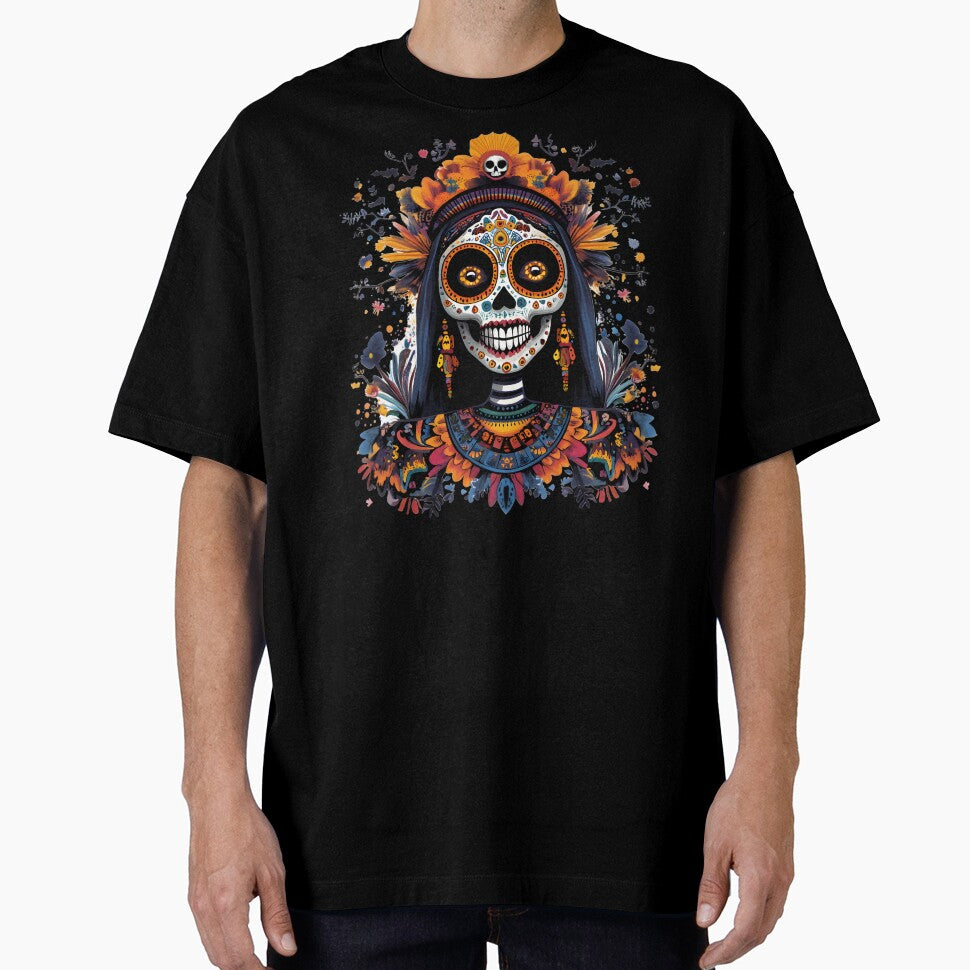 Huichol Midnight Guardian of Autumn Spirits by AnnDesignStudio