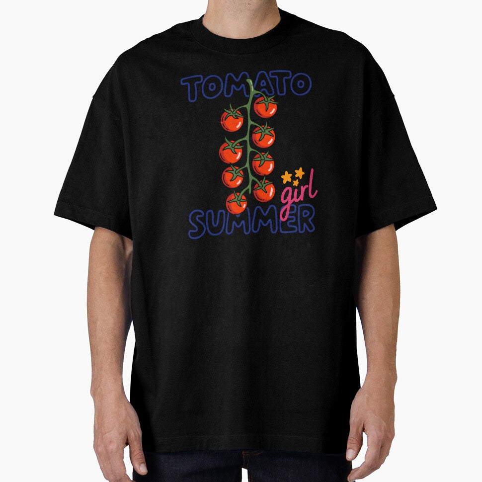Tomato Summer Girl – Cute Tomato Vine Aesthetic Design by Snifferius