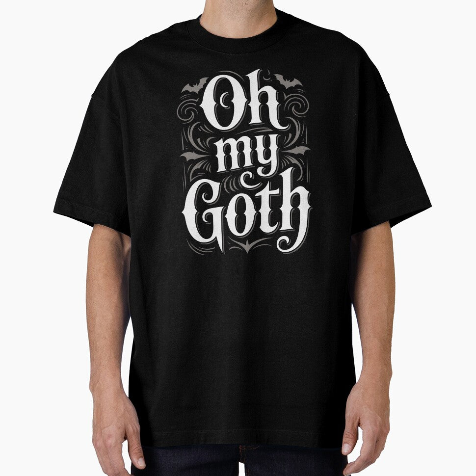 Oh My Goth Funny Goth Pun Gift for Gothic Lovers by Say It With Ink