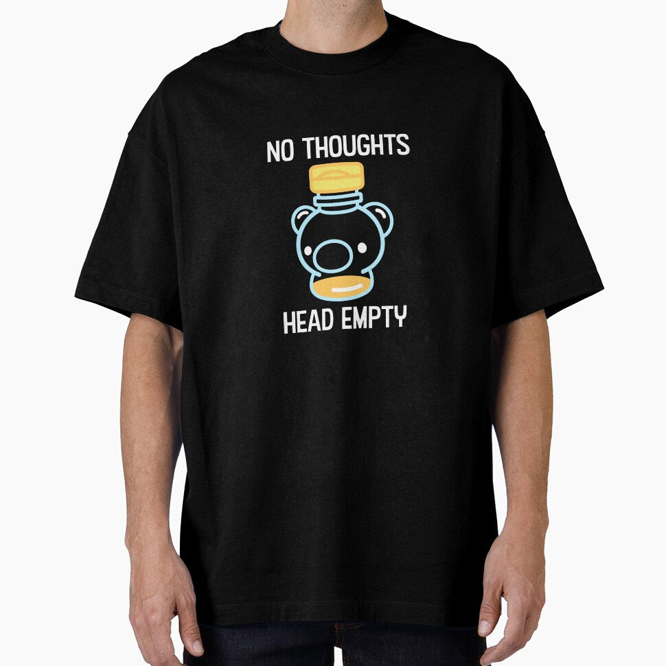 No Thoughts Head Empty Honey Bear by davidjonesart