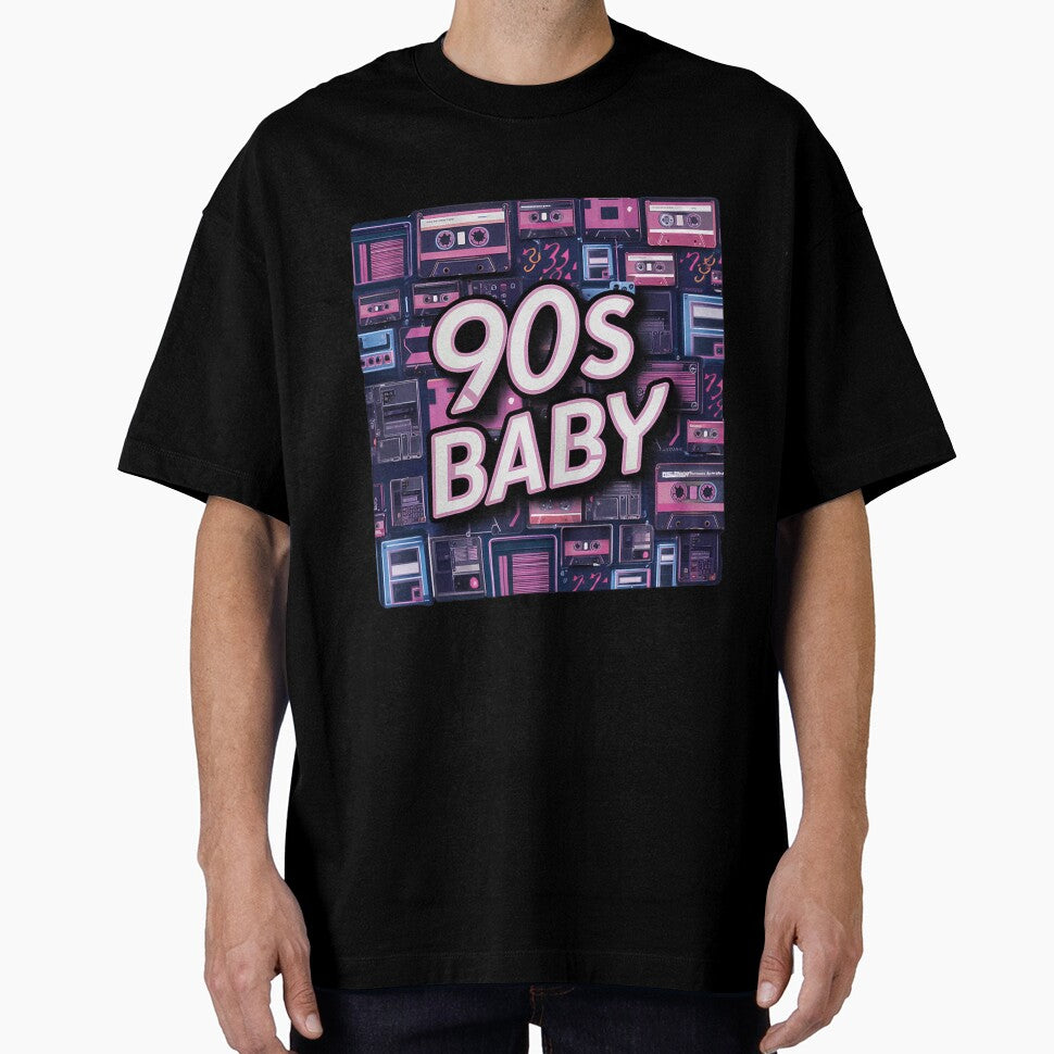 90S Baby With Cassette Tapes by careensylena12