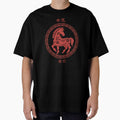 2026 Year of the Horse Red Floral Horse Design by Gogetgiggles