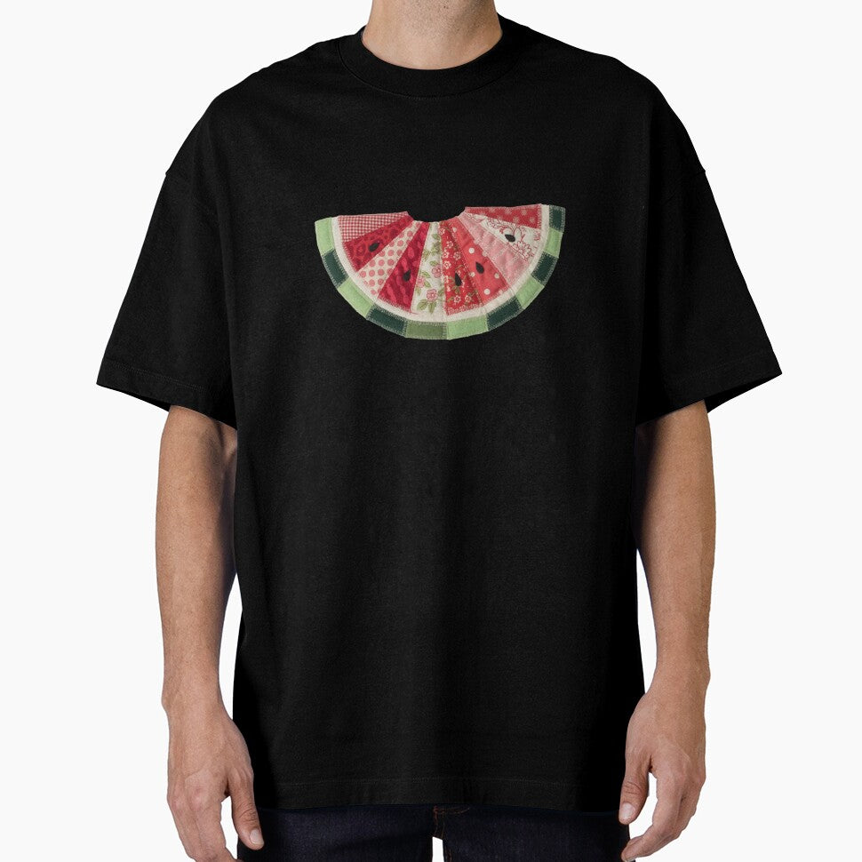 Patchwork Watermelon Design by theartfulaspie