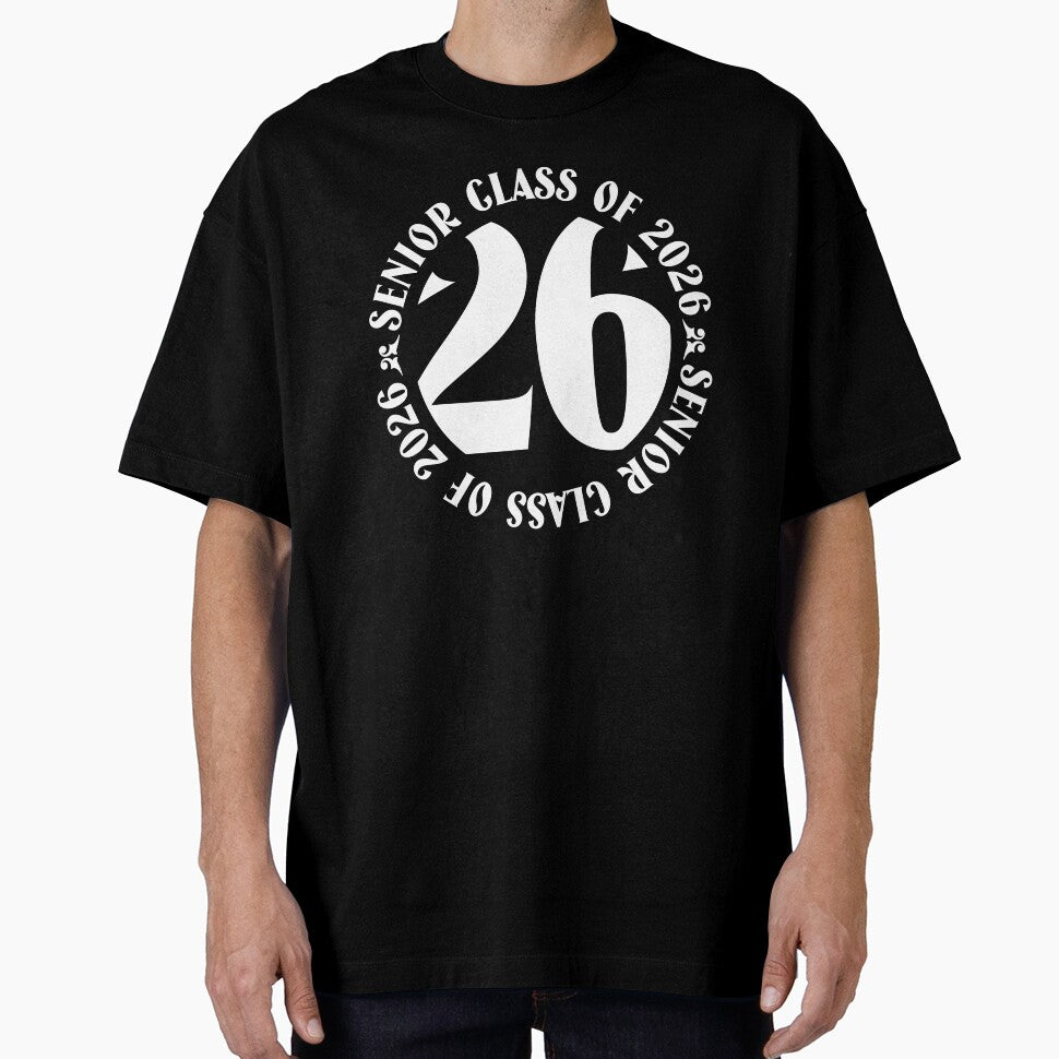 Classic Class of 2026 Senior T-Shirt - Vintage Graduation Gift Idea by maamonshe