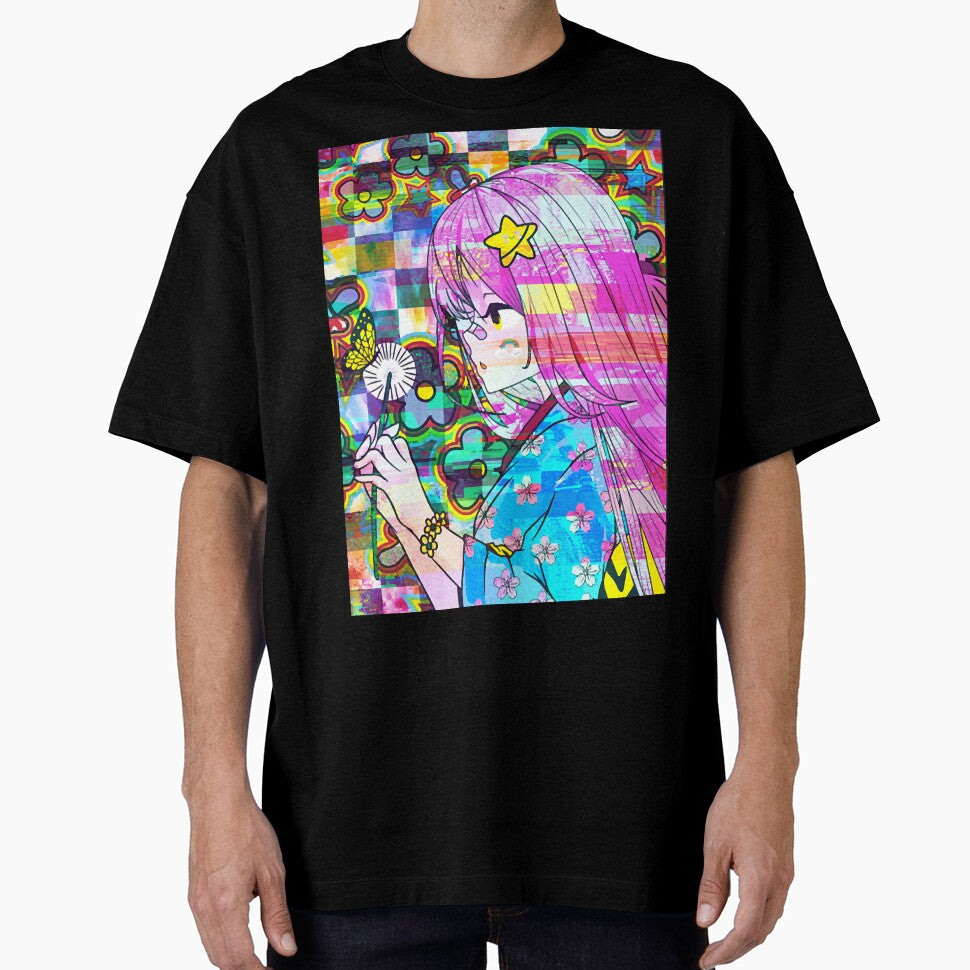 Kidcore Aesthetic Vaporwave Anime Girl Cottagecore by mdbau