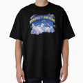 Mentally I Am Here Funny Frutiger Aero Dolphins by DigitalAnnaBanana