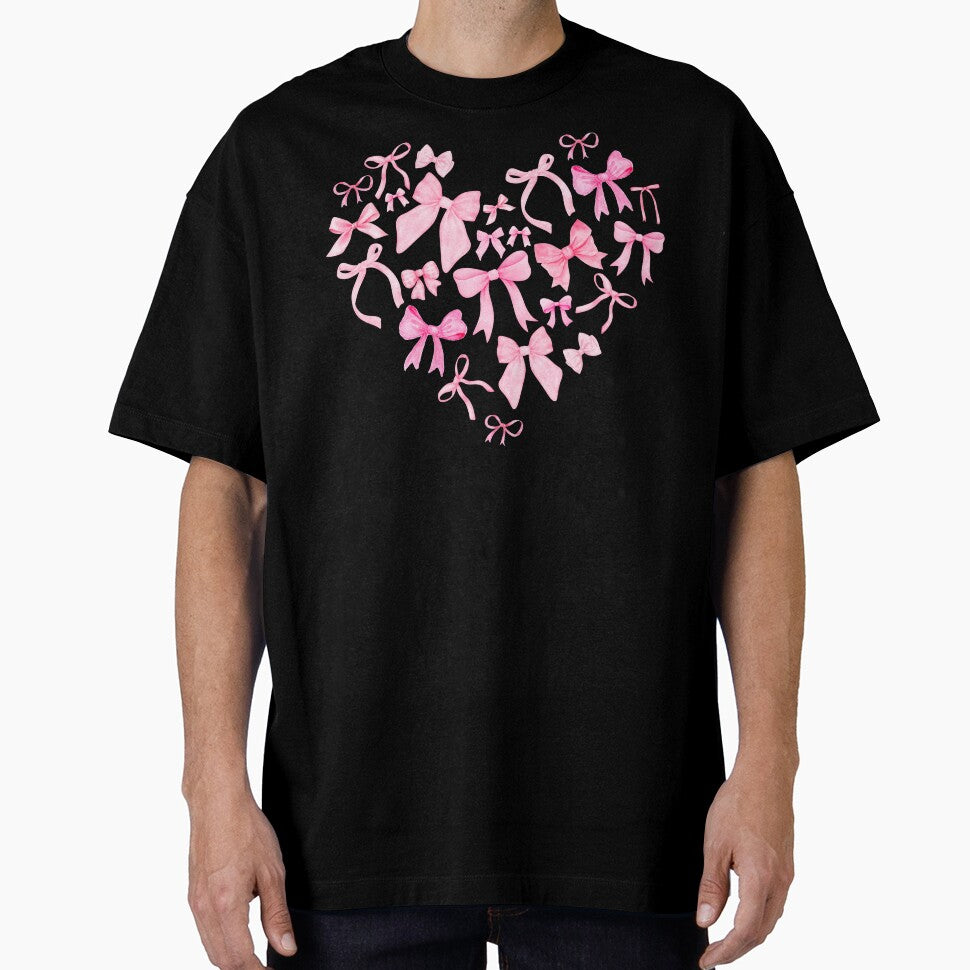 Coquette Bows Heart by Caring Hearts