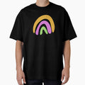 Purple Orange and Green Rainbow by ebullient