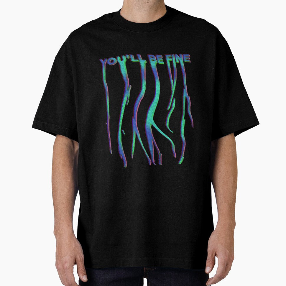 You'll be fine. Aesthetically pleasing Vaporwave Trippy Meme print by D-C-Designs