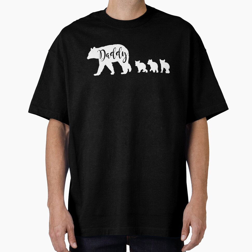 Daddy Bear with 3 Three Cubs Dad Father Papa Gift by IlyasMusliyevic