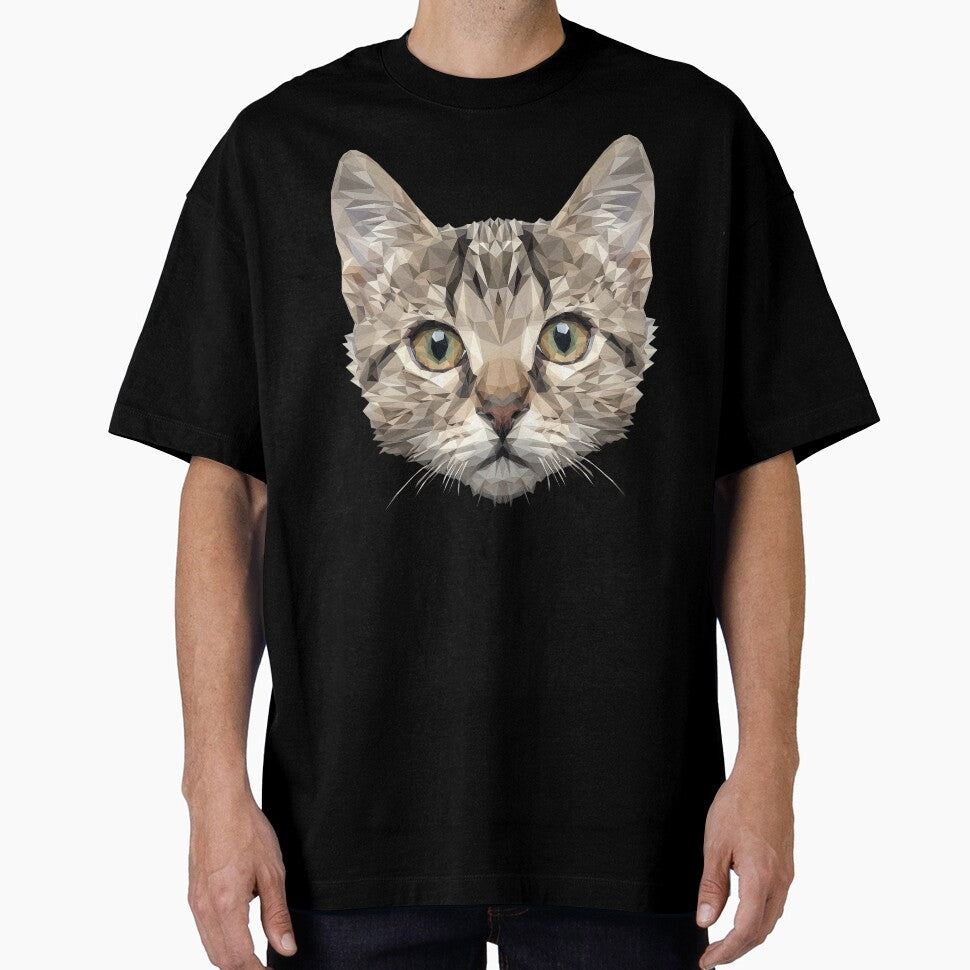 Cat Head Polygon 2 by Fairyjam