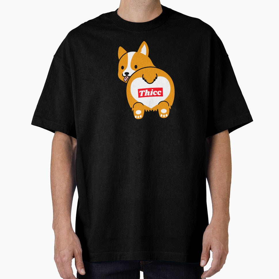 THICC Corgi by IcyTees