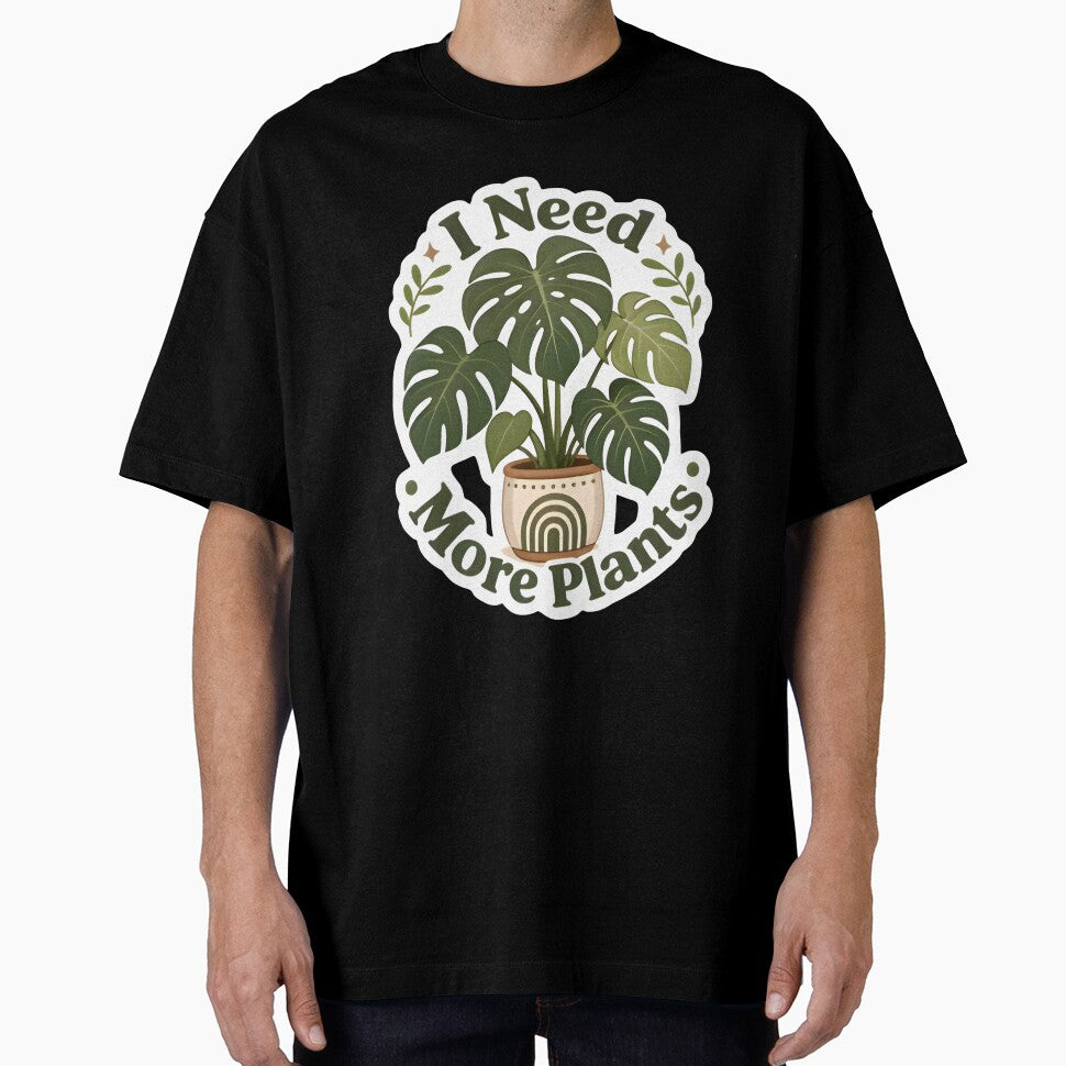 I Need More Plants Monstera Houseplant Boho Botanical by FestivityFinds