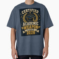 Certified Academic Weapon Class of 2026 – Vintage Graduation Art | Grad Gift by irfanshikh
