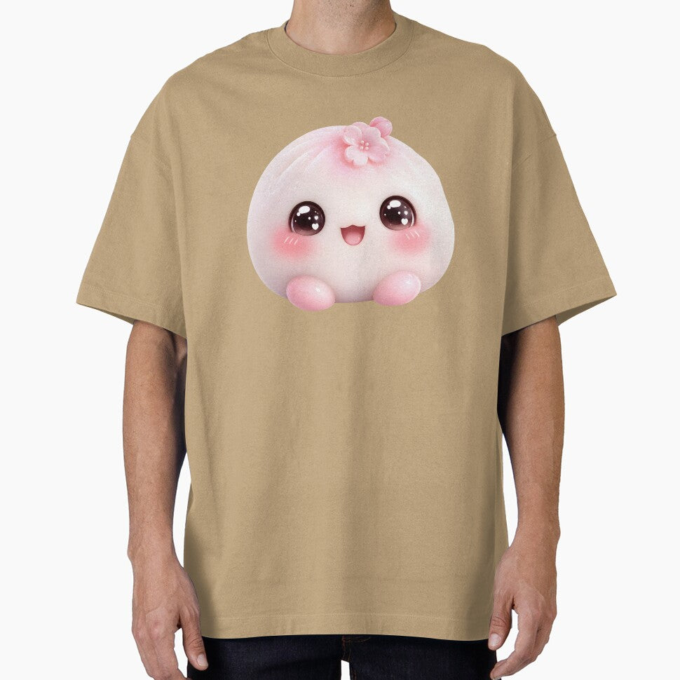Kawaii Mochi Dumpling | Cute Japanese Dessert Character Art by LainCellJapan