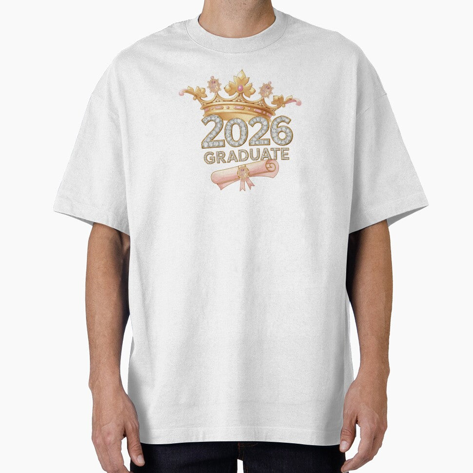 2026 Graduate with Crown, Diploma & Diamonds by JeweledDesigns