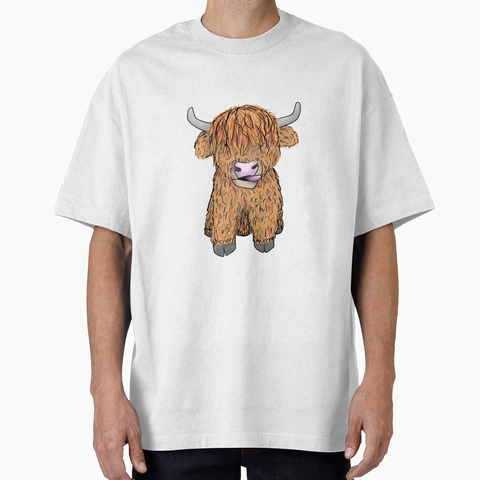 Fergus the Highland Cow by Dog Days Design